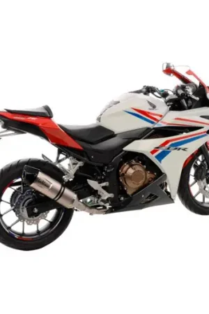 Tendencia Silenciador de escape Leovince LV One Evo Inox / Carbono | Honda CBR 500 RA 2016 / CB 500 FA 2016
