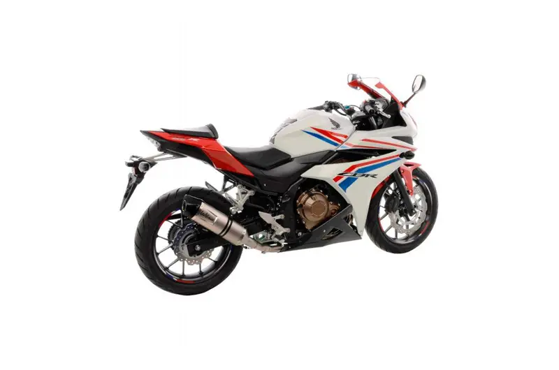 Tendencia Silenciador de escape Leovince LV One Evo Inox / Carbono | Honda CBR 500 RA 2016 / CB 500 FA 2016