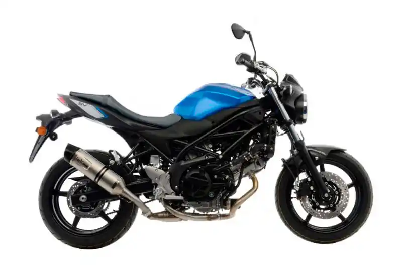 Silenciador de escape Leovince LV One Evo Inox / Carbono Homologado | Suzuki SV 650 A / SV 650 XA ... Rebajas