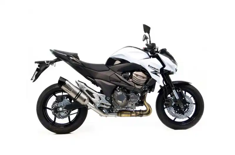 Favorito De Clientes Silenciador de escape Leovince LV One Evo Inox / Carbono | Kawasaki Z 800 D 2013-2017 / Z 800 C 2013-2016
