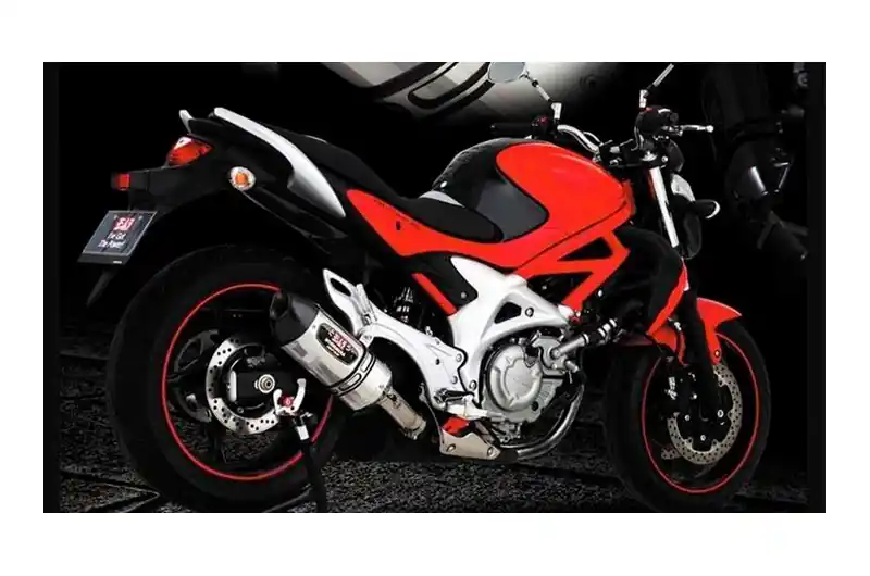Silenciador de escape Yoshimura R77-J Inox | Suzuki SFV 650 Gladius 2009-2015 Pago Seguro