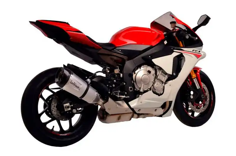 Silenciador de escape Leovince Factory S Inox / Carbono | Yamaha YZF 1000 R1 2015-2016 Precio Rebajado