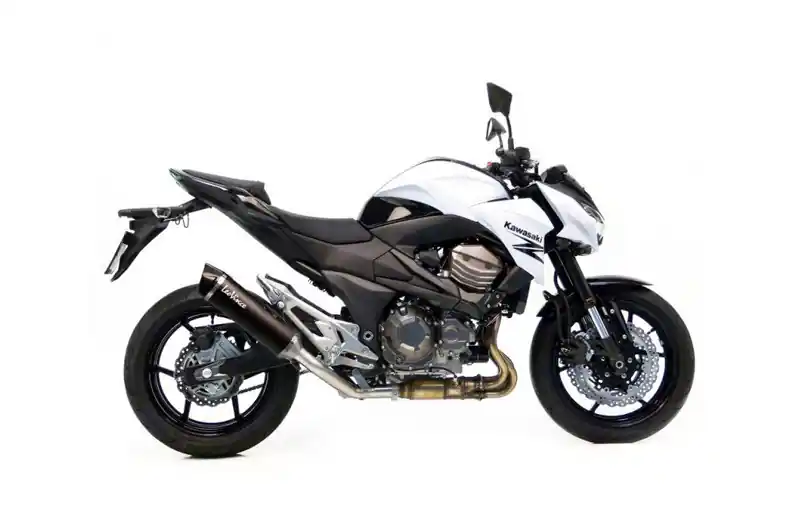 Popular Silenciador de escape Leovince Nero Inox Negro / Carbono | Kawasaki Z 800 E 2013-2016
