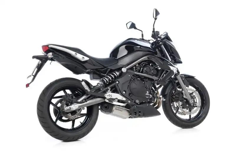 Última Oportunidad Silenciador de escape Leovince Underbody Inox / Carbono Homologado | Kawasaki KLE 650 A / ER-6N 650 B ...