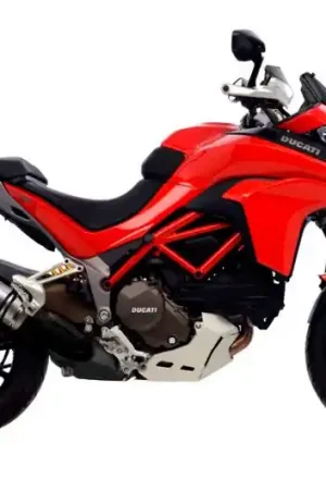 Silenciador de escape Leovince LV One Evo Inox / Carbono | Ducati Multistrada 1200 S 2016-2017 Profesional