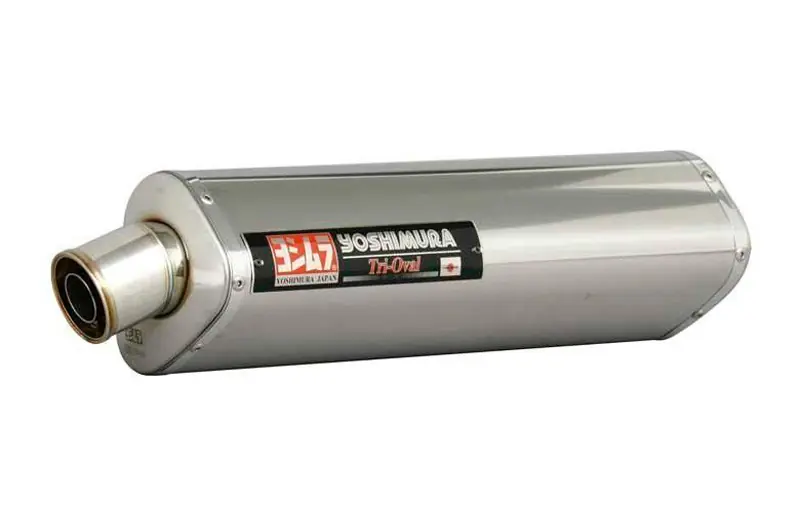 No Te Lo Pierdas Silenciador de escape Yoshimura Tri-Oval Inox | Suzuki 600 / 750 GSXR 2001-2003