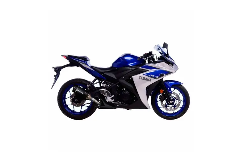 Silenciador de escape Leovince LV Pro Carbono Homologado | Yamaha YZF-R3 320 A 2015-2018 / MT-03 320 A 2016-2017 Solo Hoy