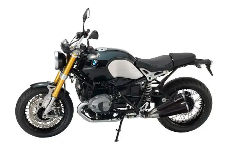 Envío Exprés Silenciador de escape Leovince GP Duals Inox Negro | BMW R Nine T 1200 2014-2016