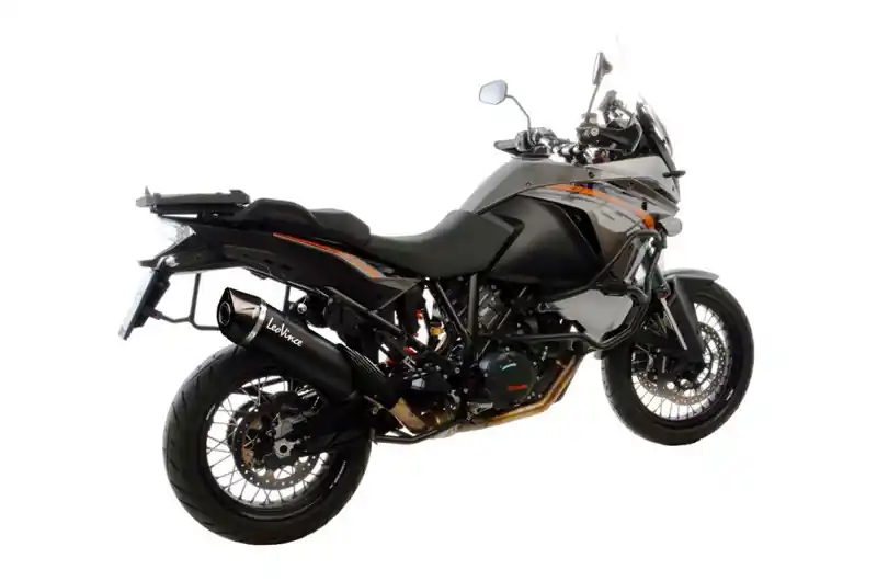 Silenciador de escape Leovince Nero Inox Negro / Carbono Homologado | KTM Adventure 1190 / Adventure 1050 ... No Te Lo Pierdas