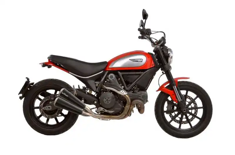 Silenciador de escape Leovince GP Duals Inox Negro | Ducati Scrambler 800 2015-2016 Ordenar Ahora Mismo