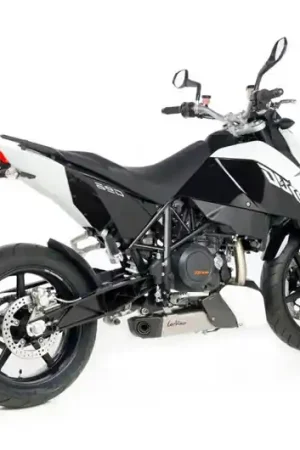 Últimas Unidades Silenciador de escape Leovince Underbody Inox / Carbono Homologado | KTM Duke 690 R 2010-2012 / Duke 690 2008-2011