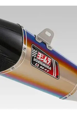 Auténtico Silenciador de escape Yoshimura Titanio Azul | Suzuki GSR 750 2011-2016
