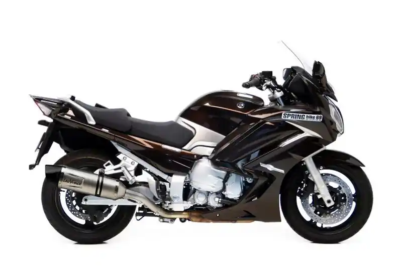 Silenciador de escape Leovince LV One Evo Inox / Carbono Homologado | Yamaha FJR 1300 / FJR 1300 A ... Nuevo Modelo