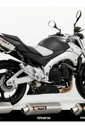 Silenciador de escape Yoshimura Tri-Oval Inox | Suzuki 600 GSR 2006-2010 Envío Exprés
