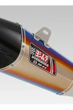 Silenciador de escape Yoshimura R11 Titanio Azul / Carbono | Suzuki GSX 1000 S / F 2017-2018 Nueva Colección