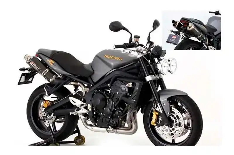 Oferta Especial Silenciador de escape Yoshimura Tri-Oval 2 Metal Magic | Triumph 675 Street Triple 2008-2012