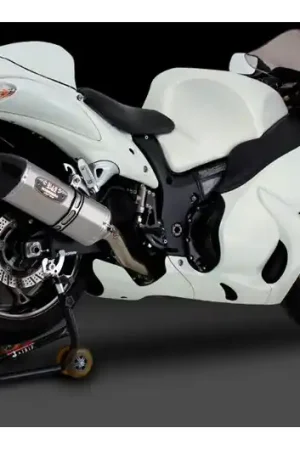 Garantía Incluida Silenciador de escape Yoshimura R77-J Titanio / Carbono | Suzuki Hayabusa 2008-2016