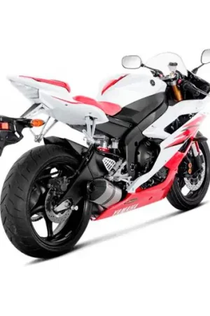 Silenciador de escape Akrapovic Titanio | Yamaha YZF 600 R6 2006-2007 Nuevo Modelo