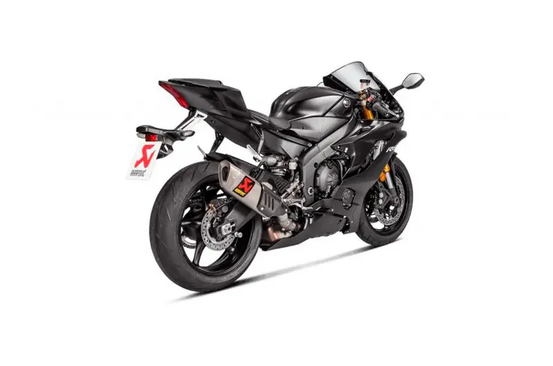Silenciador de escape Akrapovic Titanio | Yamaha YZF 600 R6 2017 Máxima Calidad