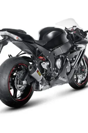 Silenciador de escape Akrapovic Titanio | Kawasaki ZX-10 R 2011-2015 Artesanal