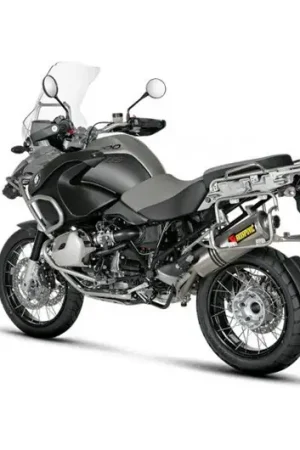 Silenciador de escape Akrapovic Titanio | BMW R 1200 GS Adventure 2004-2009 Lujoso