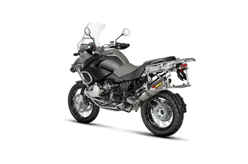 Silenciador de escape Akrapovic Titanio | BMW R 1200 GS Adventure 2004-2009 Lujoso