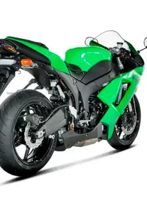 Máxima Calidad Silenciador de escape Akrapovic Titanio | Kawasaki ZX-6R 2007-2008