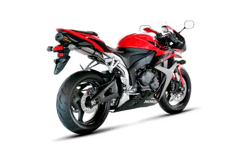 Silenciador de escape Akrapovic Titanio | Honda CBR 600 RR 2007-2008 Más Vendido