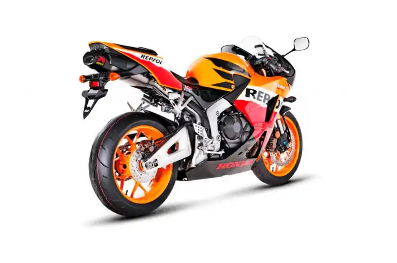 Garantía De Devolución De Dinero Silenciador de escape Akrapovic Titanio | Honda CBR 600 RR 2013-2016