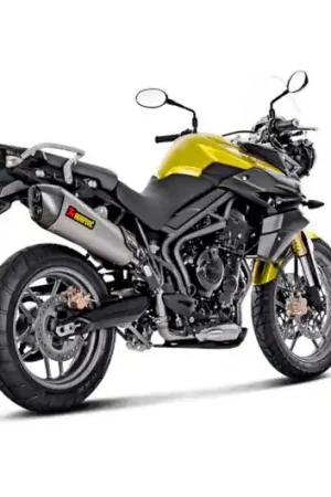 Silenciador de escape Akrapovic Titanio | Triumph Tiger 800 2011-2015 Mejor Precio