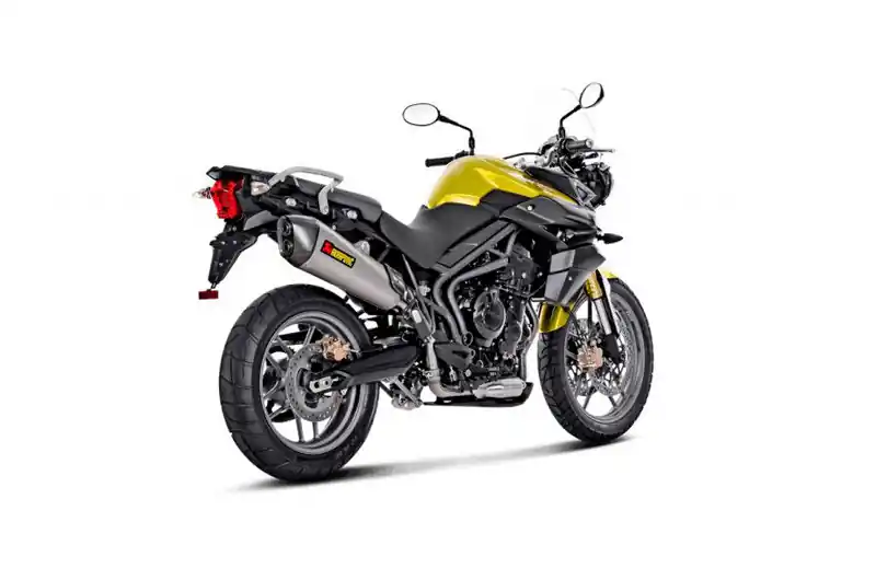 Silenciador de escape Akrapovic Titanio | Triumph Tiger 800 2011-2015 Mejor Precio