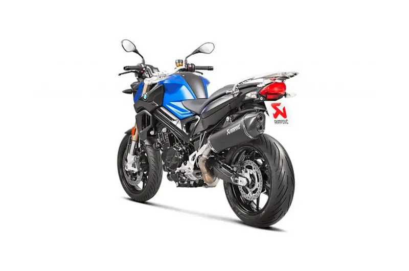 Stock Limitado Silenciador de escape Akrapovic Titanio Negro | BMW F800 R 2009-2017