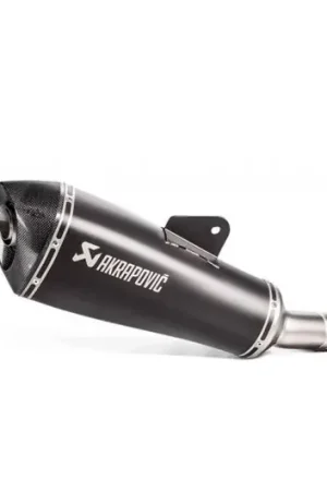 Silenciador de escape Akrapovic Titanio Negro | BMW R1200 R 2015-2017 De Moda