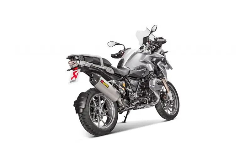Auténtico Silenciador de escape Akrapovic Titanio | BMW R 1200 GS 2013-2018 Euro 4
