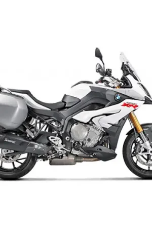 Silenciador de escape Akrapovic Titanio Negro Embout Carbono | BMW S 1000 XR 2015-2016 Ocasión Especial