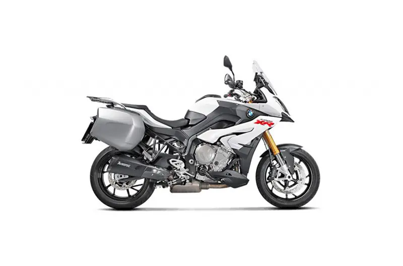 Silenciador de escape Akrapovic Titanio Negro Embout Carbono | BMW S 1000 XR 2015-2016 Ocasión Especial