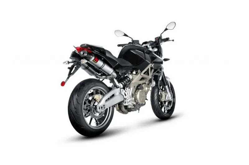 Ordenar Ahora Mismo Doble silenciador de escape Akrapovic Titanio | Aprilia Shiver 750 2010-2016