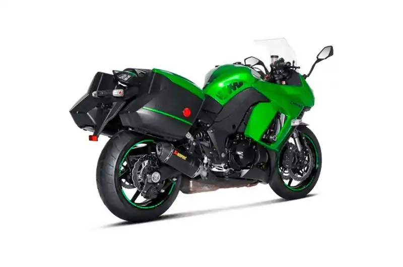 Doble silenciador de escape Akrapovic Carbono | Kawasaki Z1000SX 2014-2017 Euro 4 Garantía De Devolución De Dinero