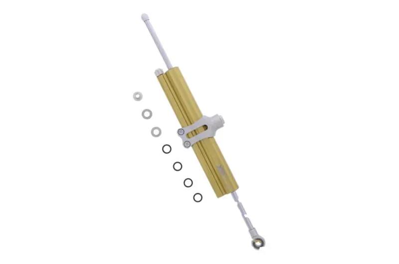 Disponible Ahora Amortiguador de dirección YSS 150mm abrazadera B Oro