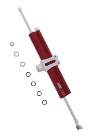 Pago Seguro Amortiguador de dirección YSS 150mm abrazadera B Rojo