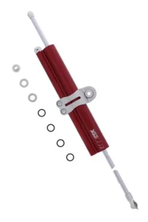Amortiguador de dirección YSS 150mm abrazadera A Rojo Envío Internacional