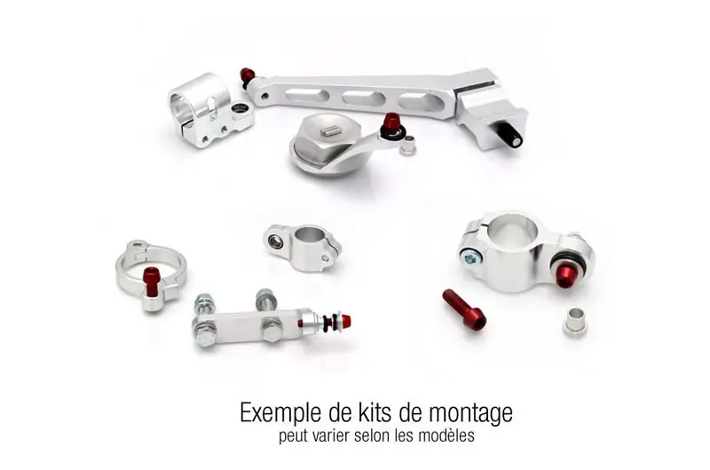 Rebajas Kit de montaje amortiguador de dirección Bitubo montaje de origen | Honda CBR 1000 RR 2004-2007