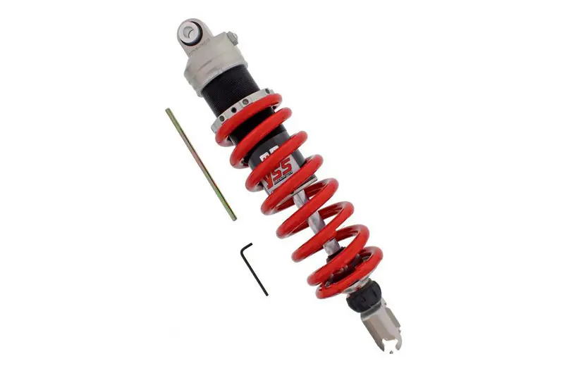 Exclusivo Amortiguador YSS Ajustable Gas 385mm | Kawasaki KLE 500 A 1991-2004 / KLE 500 B 2005-2007