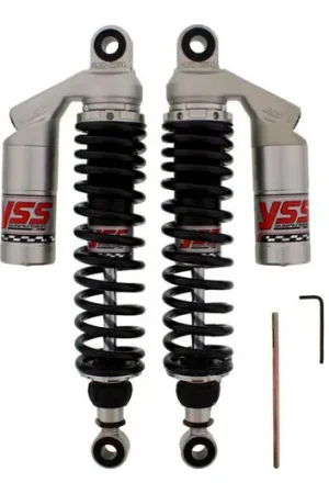 Amortiguadores YSS Twin Ajustable Gas 345-355mm | Kawasaki ER 500 C 2001-2006 / ER 500 D 2001-2006 Precio Reducido