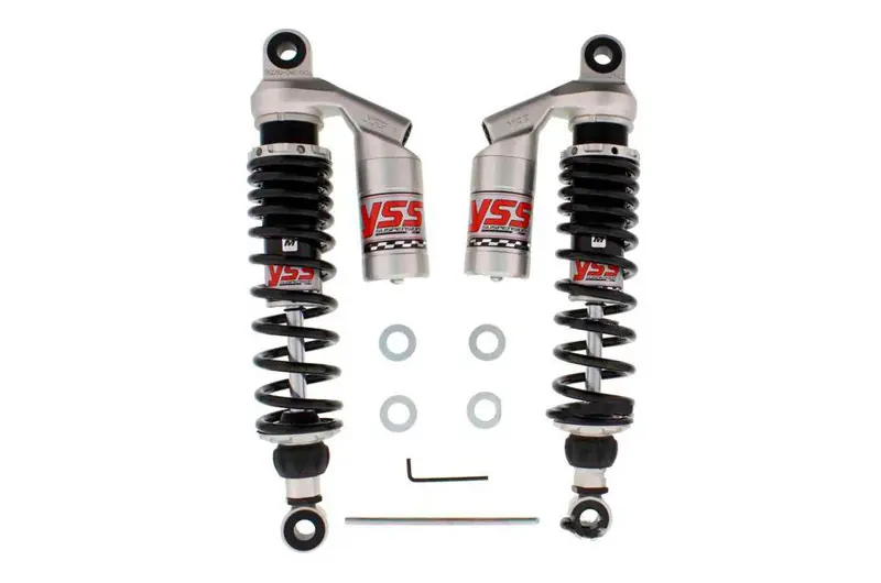 Gran Oferta Amortiguadores YSS Twin Ajustable Gas 335-345mm | Moto Guzzi Mille 1000 GT / SP 1000 III ...