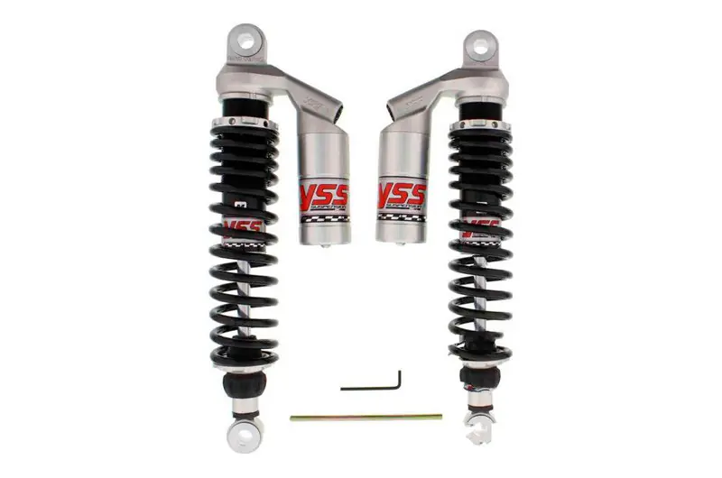 Barato Amortiguadores YSS Twin Ajustable Gas 355-365mm | Triumph Bonneville 800 / Bonneville 865 ...