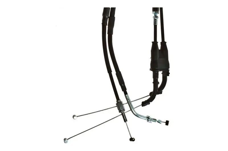 Auténtico Cable de acelerador completo JMP prolongado para manillar alto transformacion Naked | Yamaha YZF-R1 1000 2002-2003