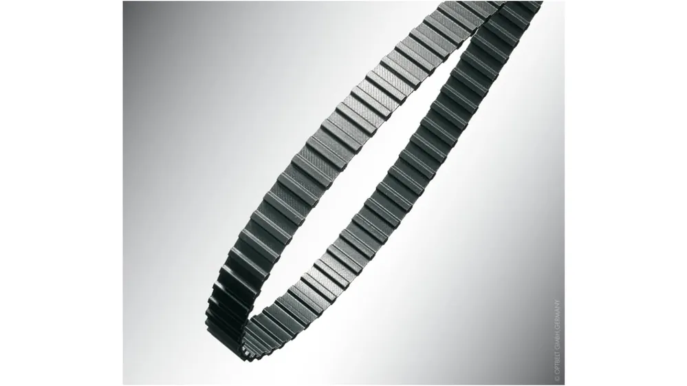 Pedido Al Por Mayor Correa de doble dentado OPTIBELT de Caucho, 100 dientes con paso de 0.2plg, dim: 508mm x 9.4mm
