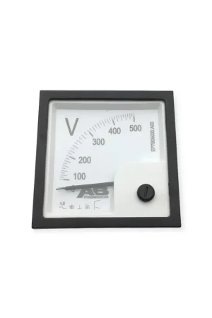 Última Versión Voltimetro 500V 72x72 analogico