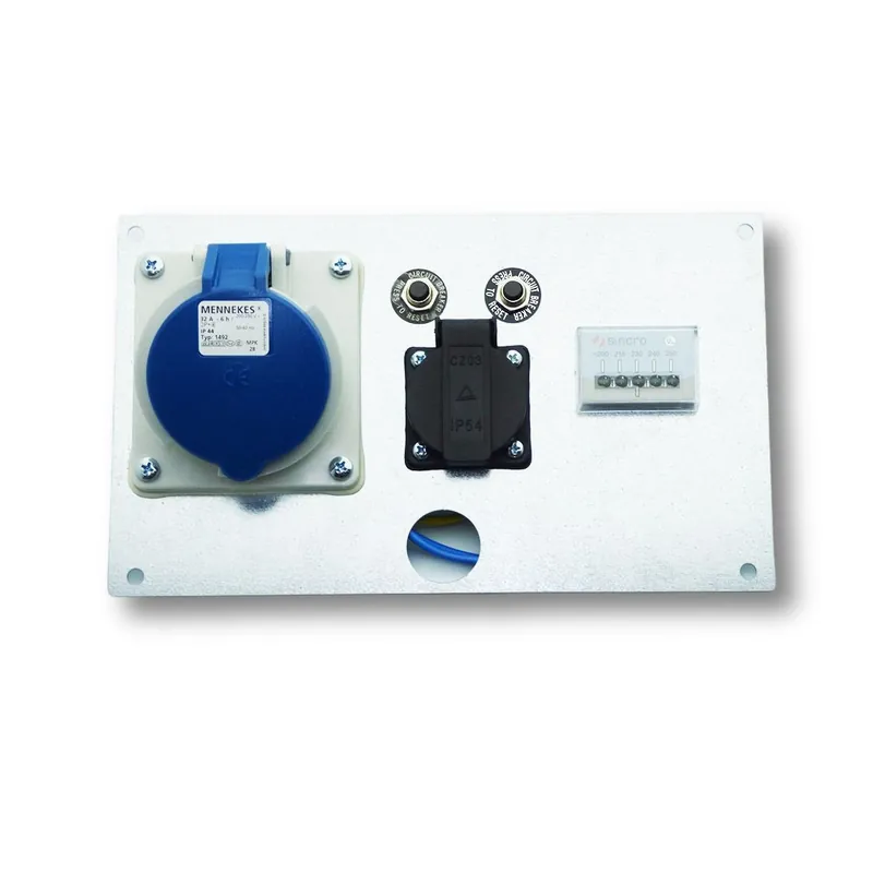 Panel fk 32A2P+T sucko t15 t30 250V monofasico alternador Sincro Popular